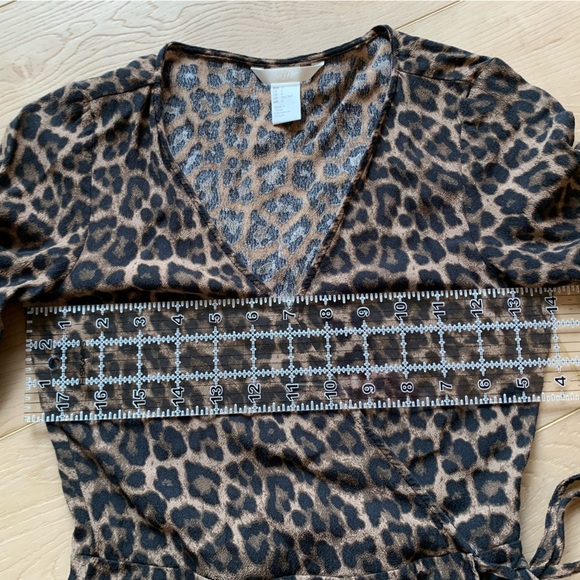 Leopard Wrap Dress - Picture 5 of 15